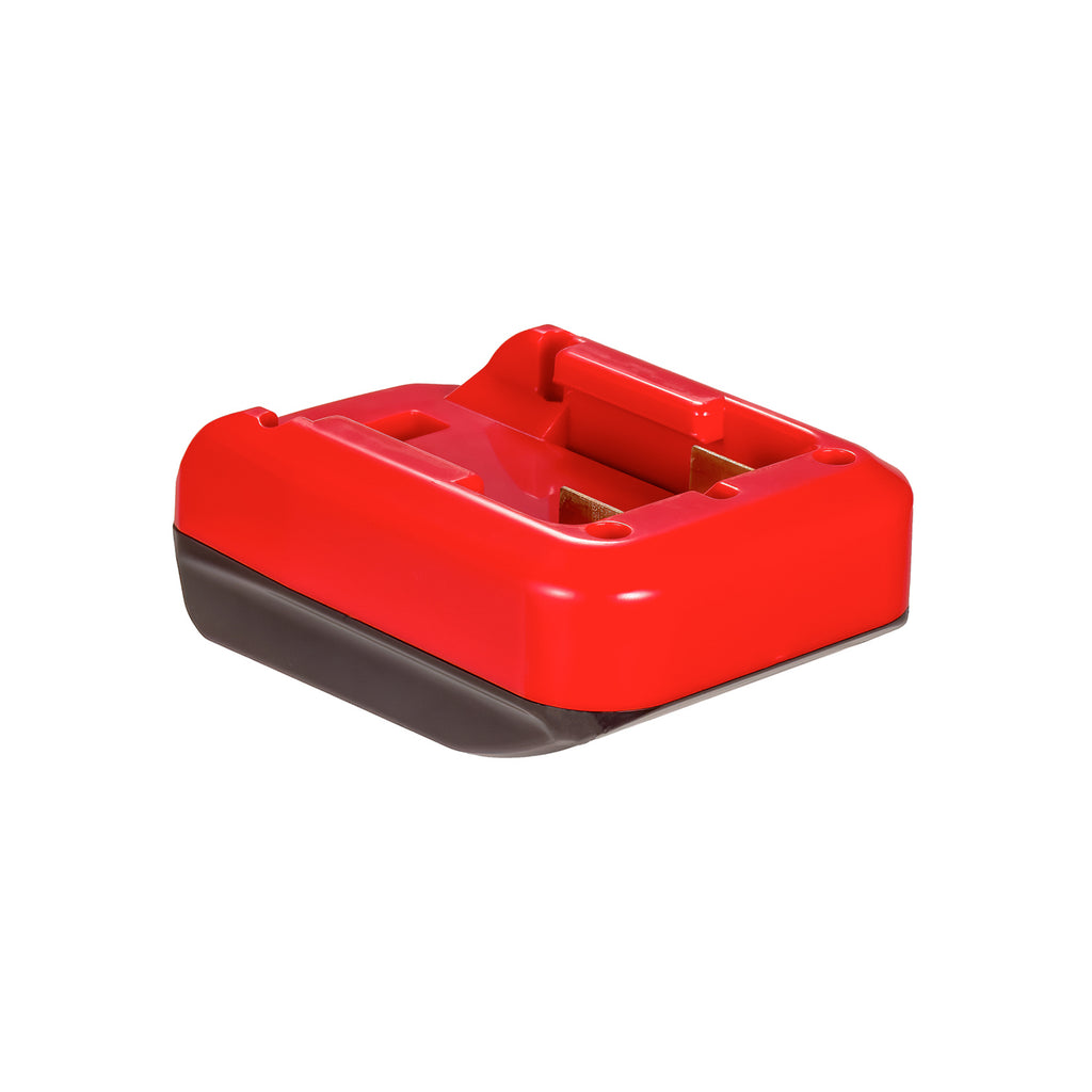 Craftsman 20V to WORX 20V PowerShare (Orange) battery adapter - Craftsman battery-side connection, twin copper blades