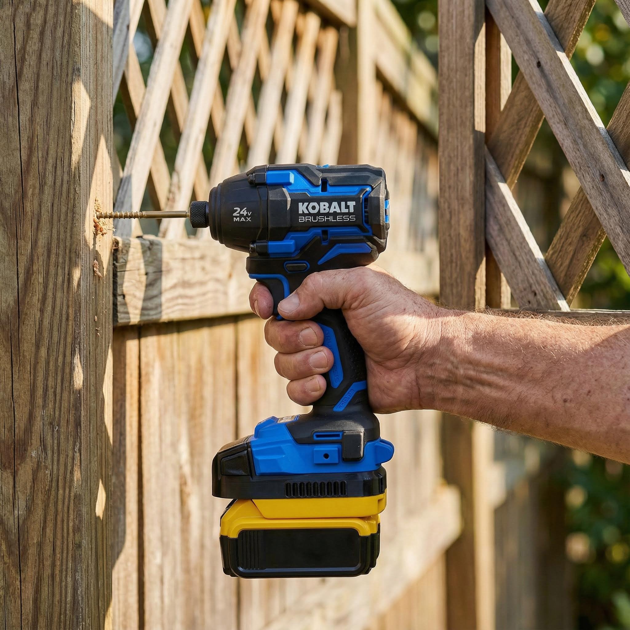 DeWalt 20V MAX vers Kobalt 24V Adaptateur de batterie