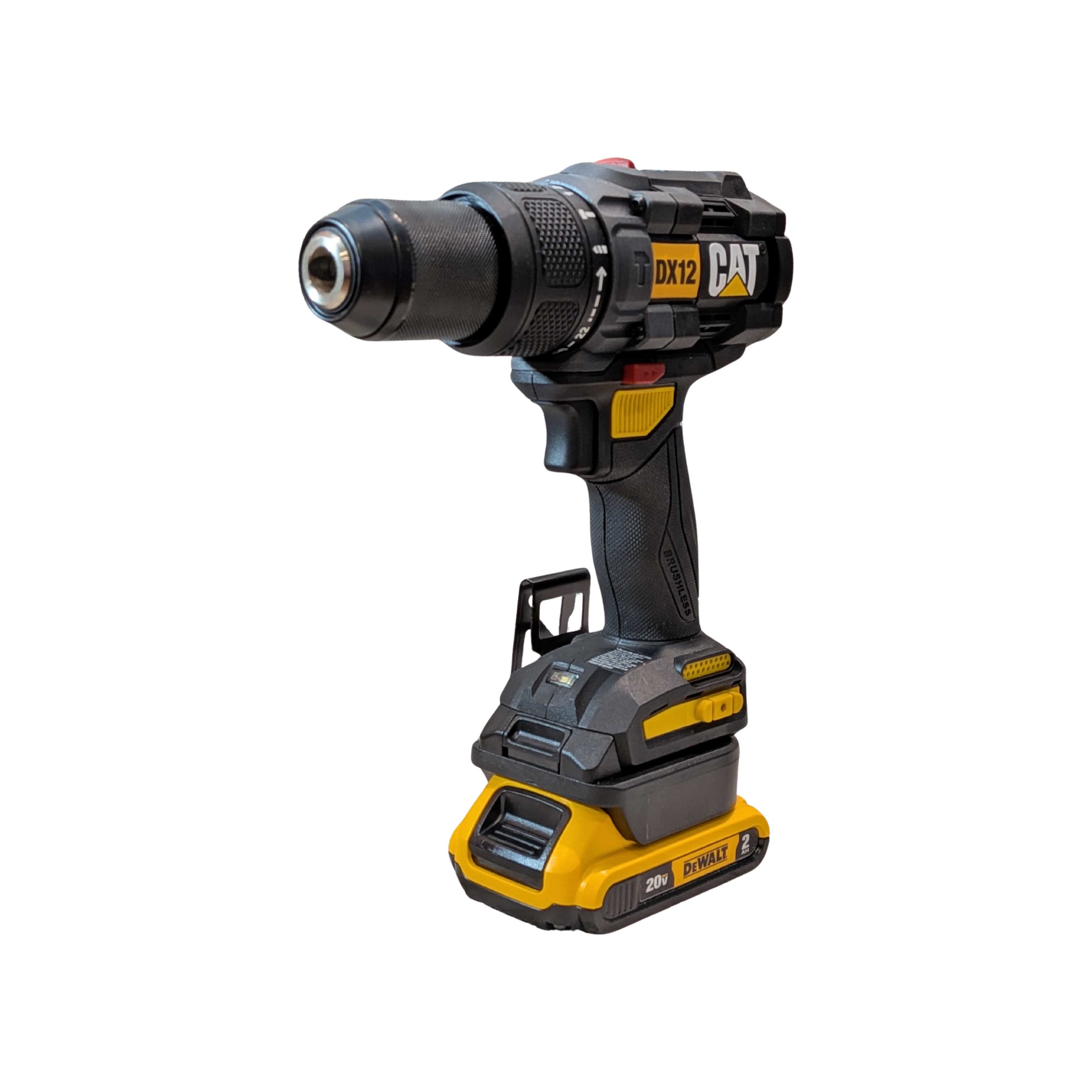 Adaptateur de batterie DeWalt 20V vers CAT 18V