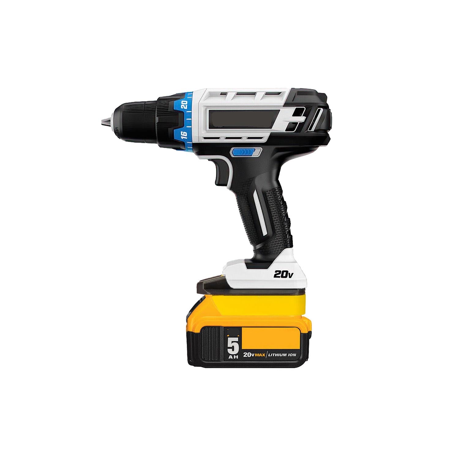 Adaptateur de batterie DeWalt 20V vers Hart 20V