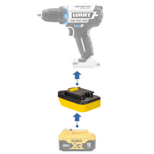 Charger l&#39;image dans la galerie, DeWalt 20V à Hart 20V Adaptateur de Batterie
