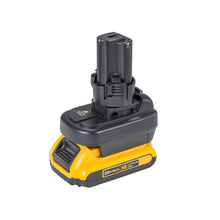 Charger l&#39;image dans la galerie, DeWalt 20V à Makita 10.8V CXT (Style Poteau) Adaptateur de Batterie
