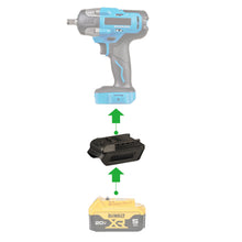 Charger l'image dans la galerie, Adaptateur de batterie DeWalt 20V vers Mastercraft 20V (Bleu)
