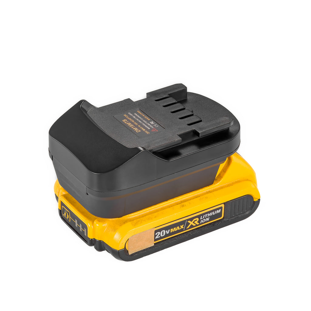 DeWalt 20V MAX vers Metabo CAS 18V Adaptateur de batterie
