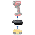 DeWalt 20V MAX vers SKIL 20V PWR CORE Adaptateur de batterie