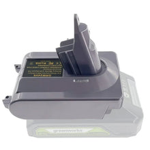Charger l&#39;image dans la galerie,  Greenworks 24V à Dyson V6 Adaptateur de Batterie
