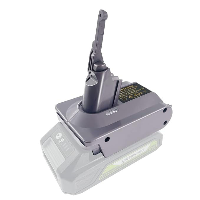 Greenworks 24V vers Dyson V7 Adaptateur de batterie