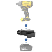 Charger l&#39;image dans la galerie, Makita 18V à Stanley V20 Adaptateur de Batterie
