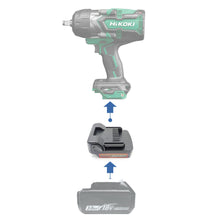 Charger l'image dans la galerie, Adaptateur de batterie Makita 18V vers Hikoki 18V
