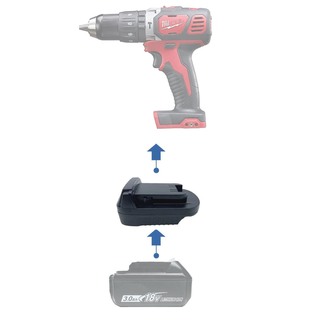 Makita 18V à Milwaukee 18V Adaptateur de Batterie