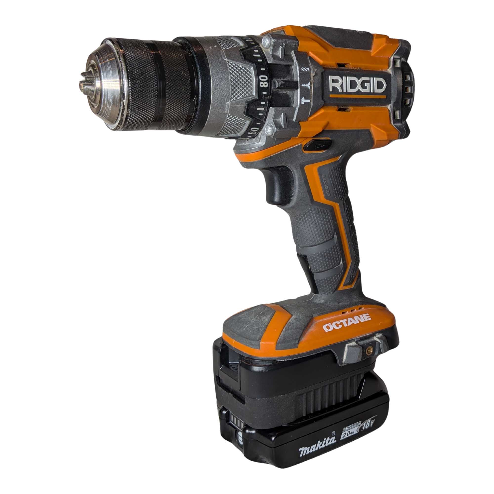 Adaptateur de batterie Makita 18V vers RIDGID 18V