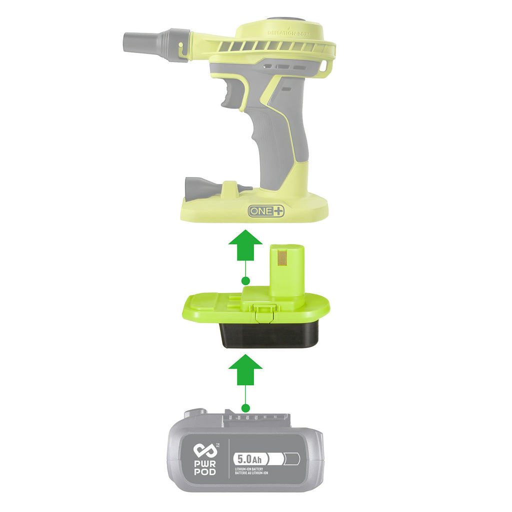 Mastercraft 20V (bleu) vers Ryobi 18V Adaptateur de batterie