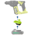 Metabo HPT 18V vers Ryobi 18V Adaptateur de batterie