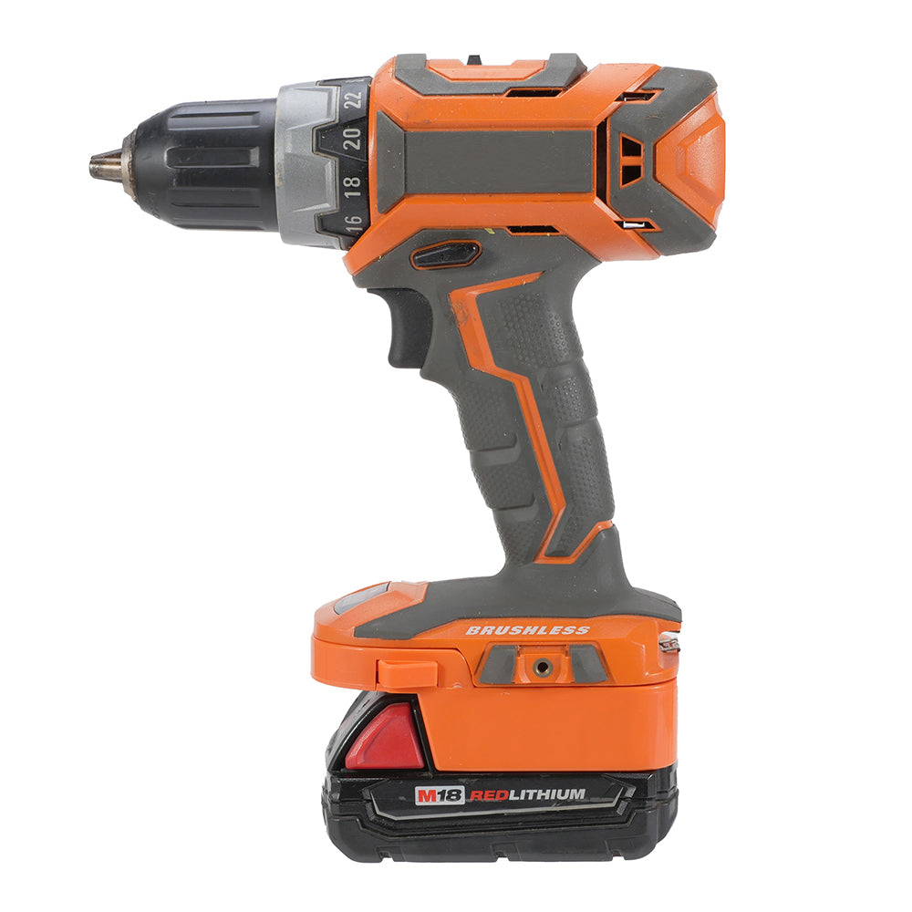 Milwaukee M18 vers AEG 18V Adaptateur de batterie