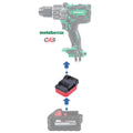 Milwaukee 18V vers Metabo HPT 18V Adaptateur de batterie