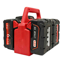 Charger l'image dans la galerie, 4 batteries – Support et poignée de transport pour batteries Milwaukee M18 18V
