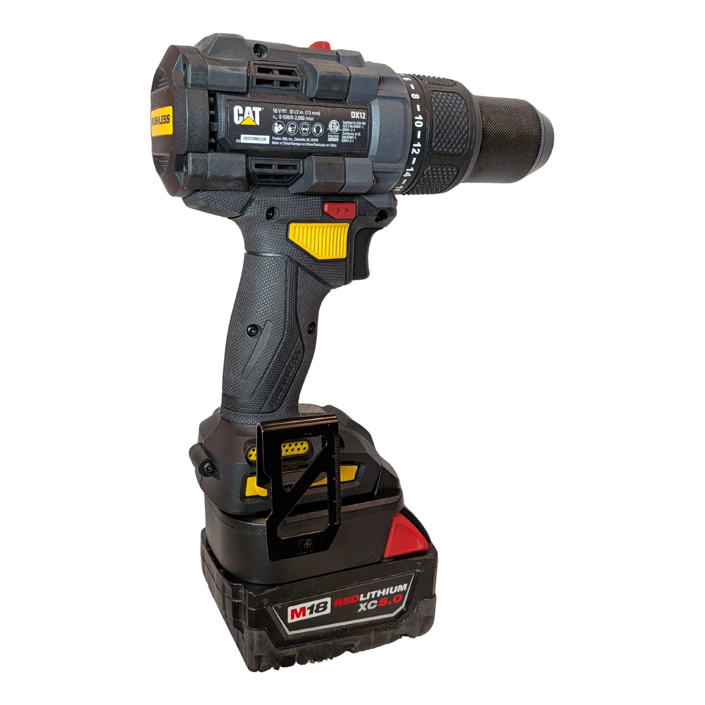Milwaukee M18 vers CAT 18V Adaptateur de batterie