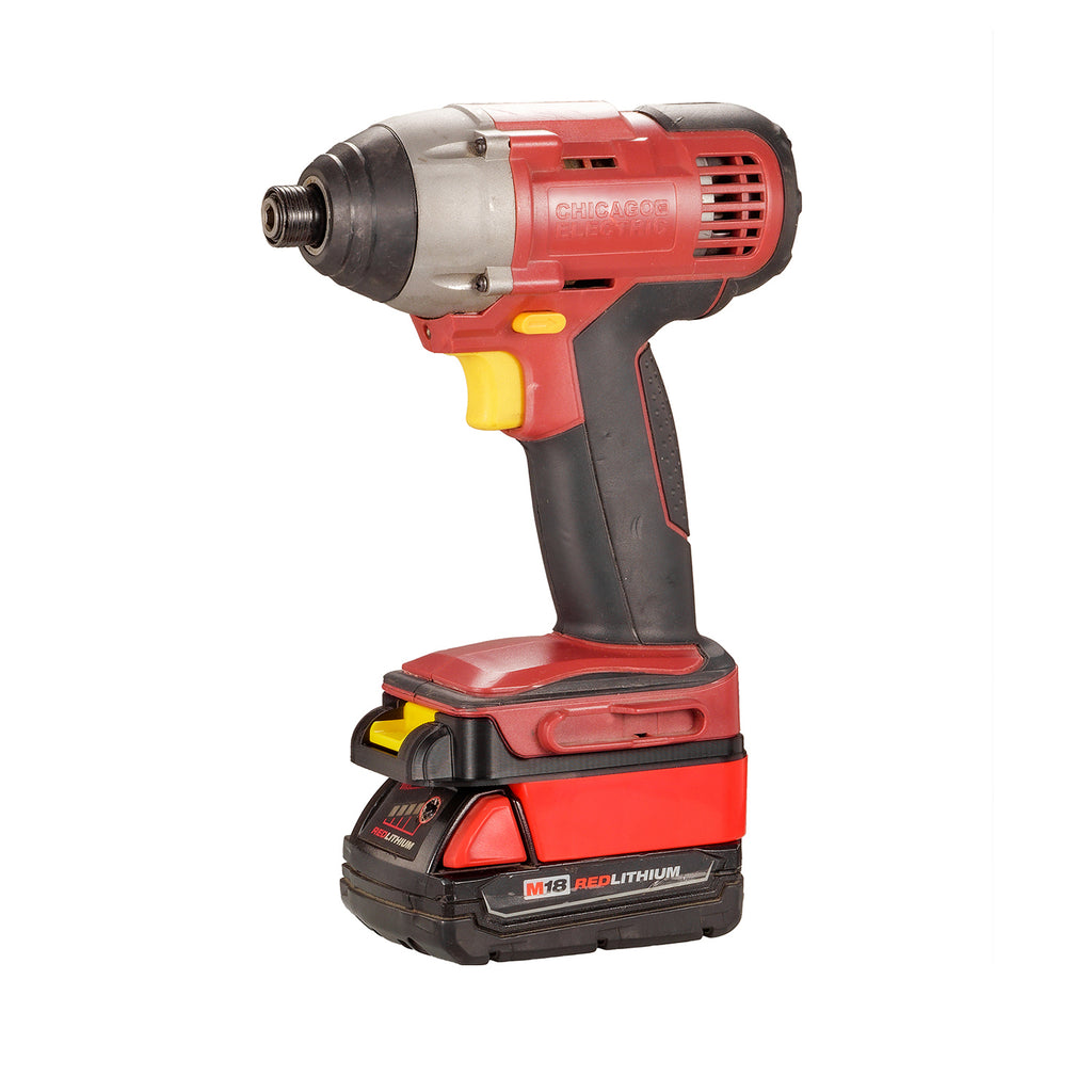 Adaptateur de batterie Milwaukee 18V vers Chicago Electric 18V
