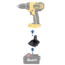 Charger l&#39;image dans la galerie, Milwaukee 18V à DeWalt 18V Adaptateur de Batterie

