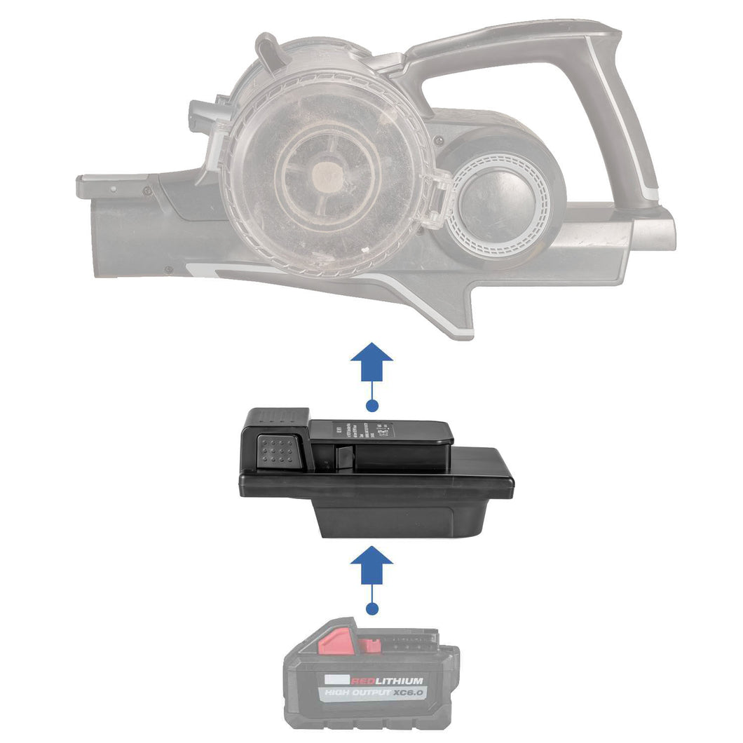 Milwaukee 18V à Hoover ONEPWR 20V Adaptateur de Batterie