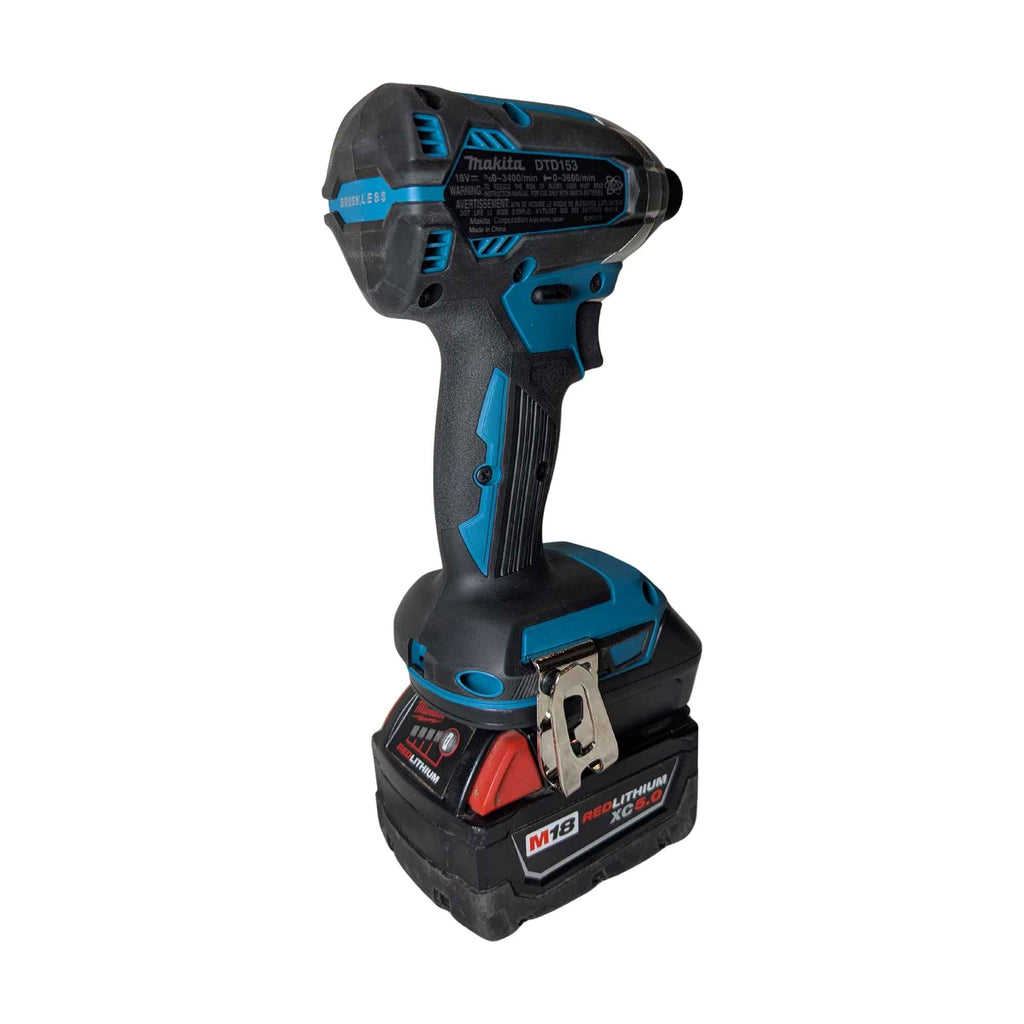 Milwaukee M18 vers Makita 18V LXT Adaptateur de batterie