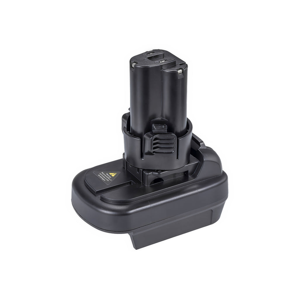 Milwaukee 18V vers Makita 10.8V CXT (style à broches) Adaptateur de batterie