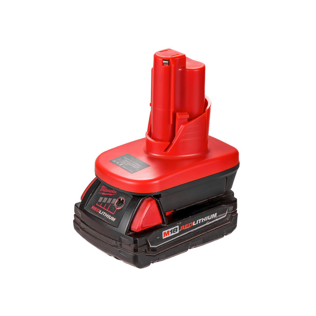 Milwaukee M18 vers Milwaukee M12 Adaptateur de batterie