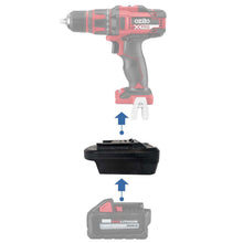 Charger l'image dans la galerie, Adaptateur de batterie Milwaukee 18V vers Ozito PXC 18V
