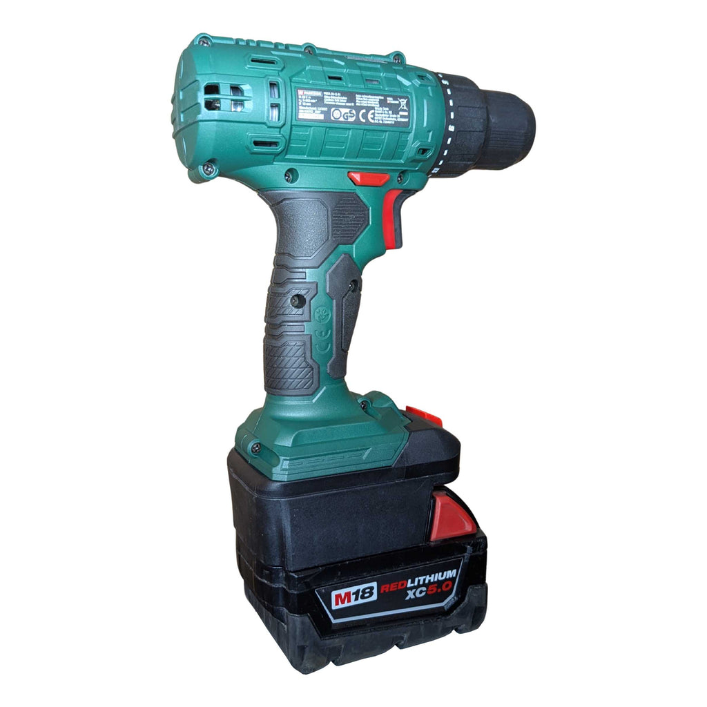 Milwaukee M18 vers Parkside X20V Adaptateur de batterie