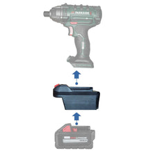Charger l'image dans la galerie, Adaptateur de batterie Milwaukee 18V vers Parkside X20V
