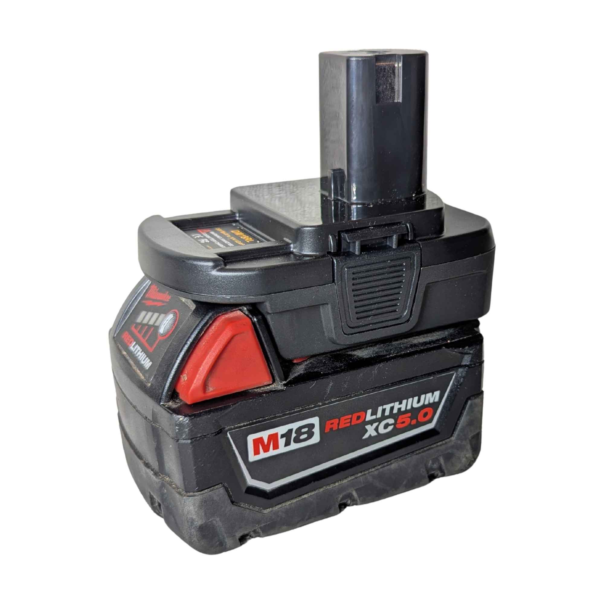 Milwaukee M18 vers Ryobi 18V ONE+ Adaptateur de batterie
