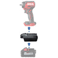 Milwaukee M18 vers SKIL 20V PWR CORE Adaptateur de batterie