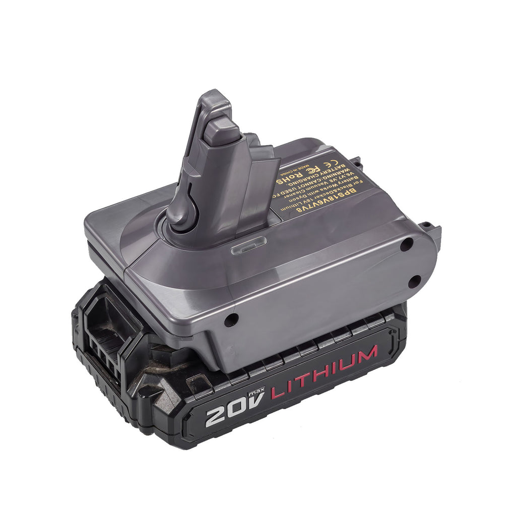Porter Cable 20V vers Dyson V6 Adaptateur de batterie