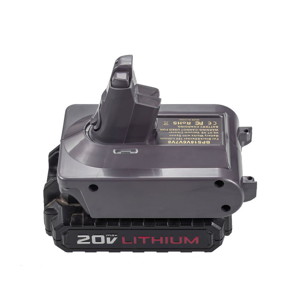 Porter Cable 20V vers Dyson V8 Adaptateur de batterie