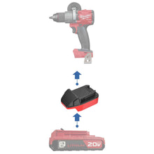 Charger l&#39;image dans la galerie, Porter Cable 20V à Milwaukee 18V Adaptateur de Batterie
