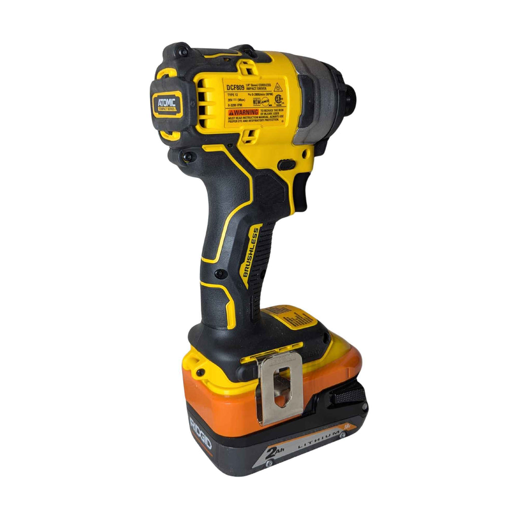 Adaptateur de batterie RIDGID 18V vers DeWalt 20V