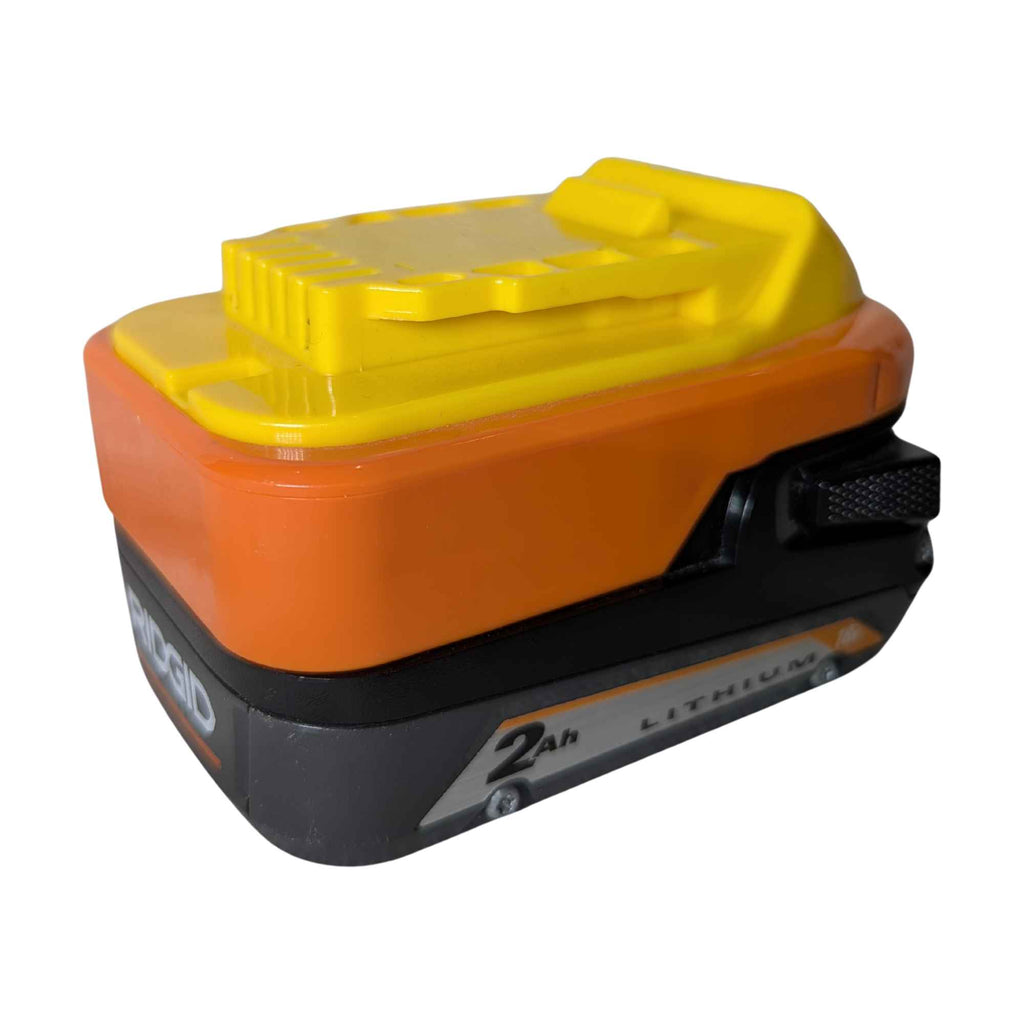 Adaptateur de batterie RIDGID 18V vers DeWalt 20V