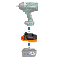Charger l'image dans la galerie, Adaptateur de batterie RIDGID 18V vers Hikoki 18V
