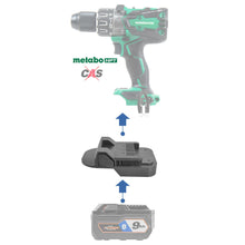 Charger l&#39;image dans la galerie, RIDGID 18V à Metabo 18V HPT Adaptateur de Batterie

