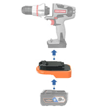 Charger l&#39;image dans la galerie, Ridgid 18V à Craftsman Bolt-On 20V Adaptateur de Batterie
