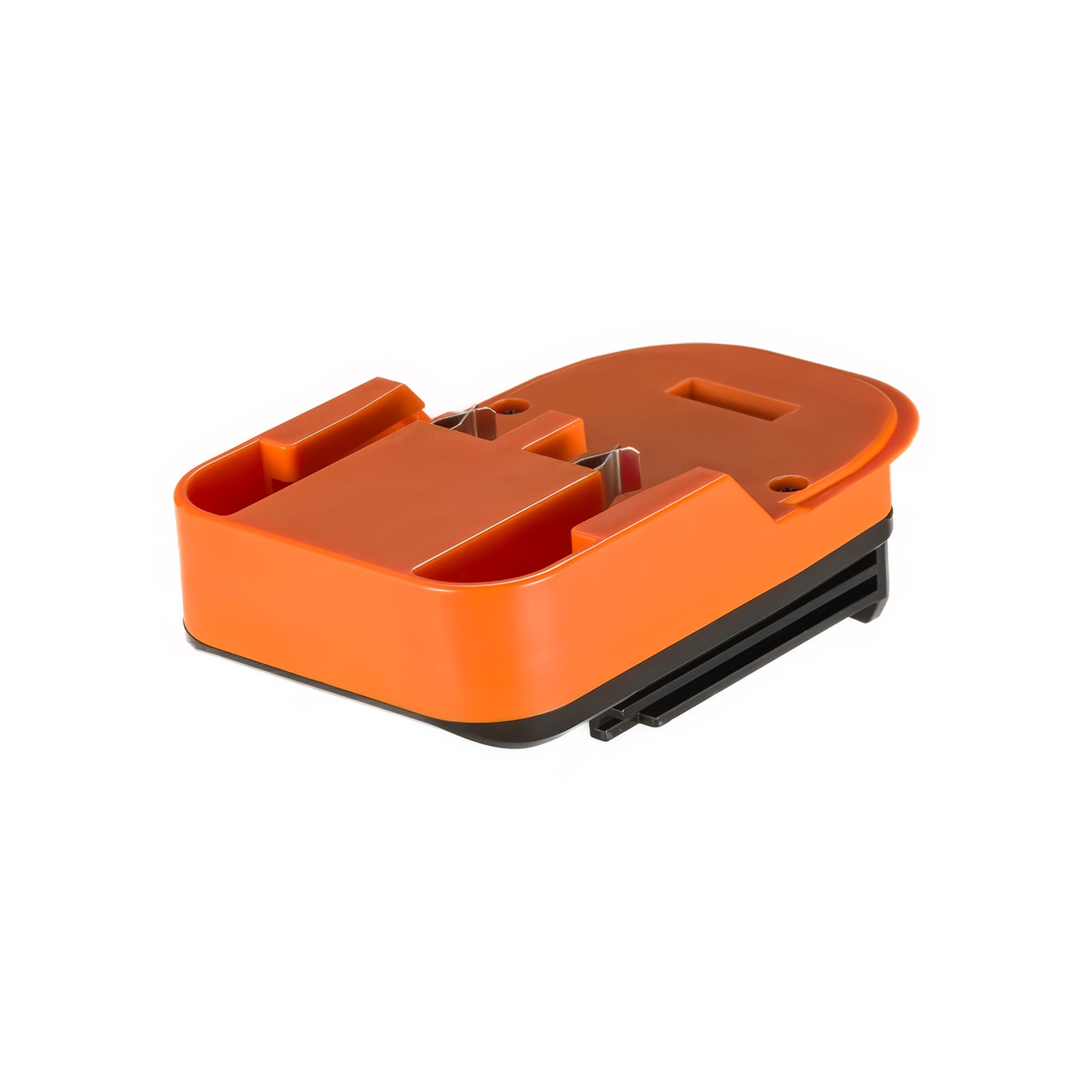 RIDGID 18V to Porter Cable 18V Ni-Cd battery adapter - Porter Cable tool-side connection, twin spring terminals, latch slot