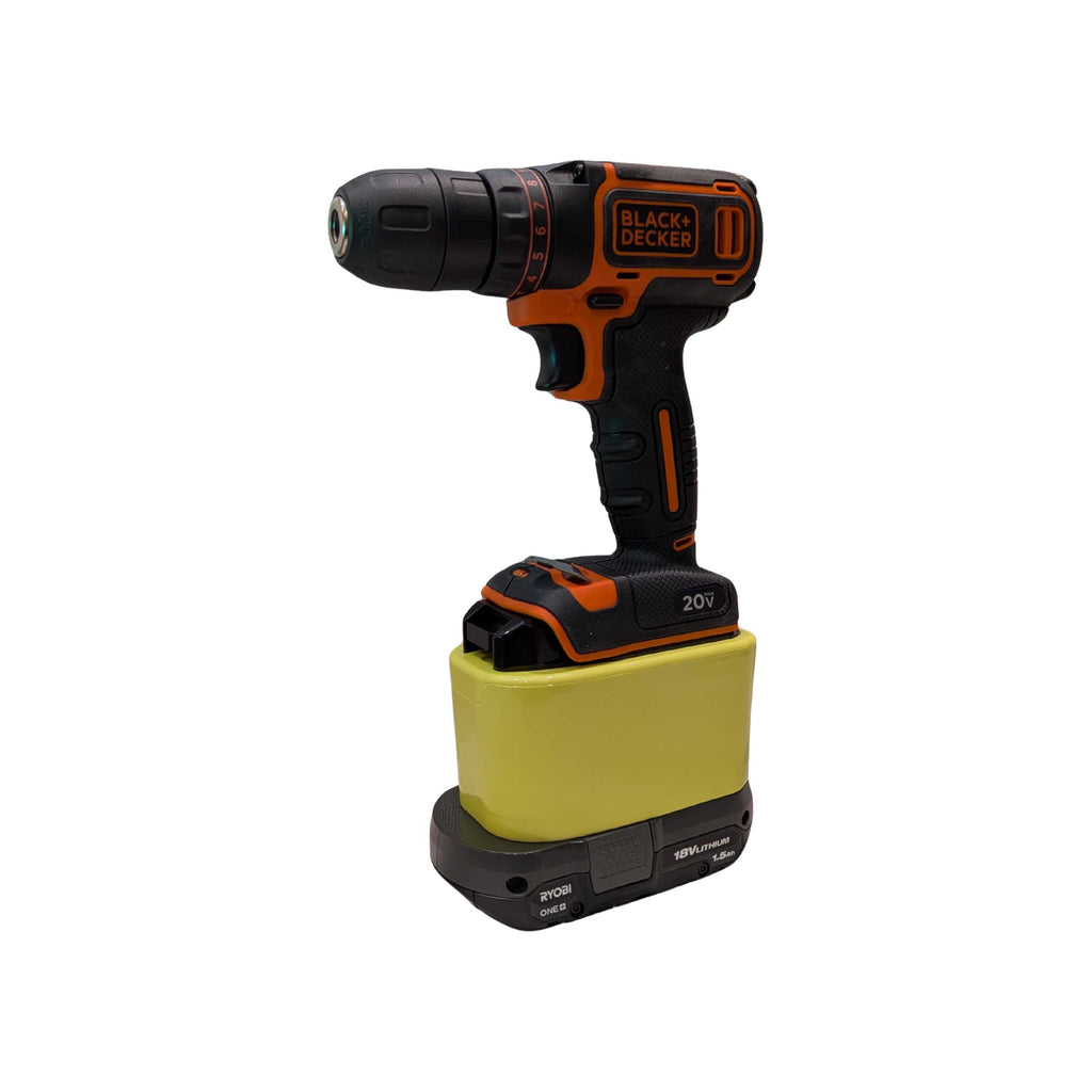 Ryobi 18V ONE+ vers Black and Decker 20V Adaptateur de batterie