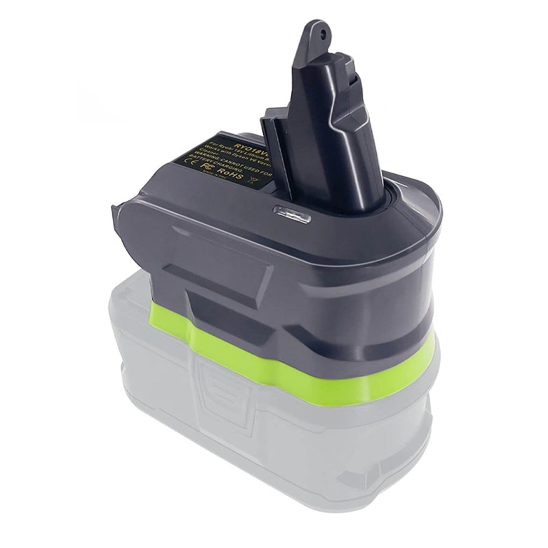 Adaptateur de batterie Ryobi 18V vers Dyson V6