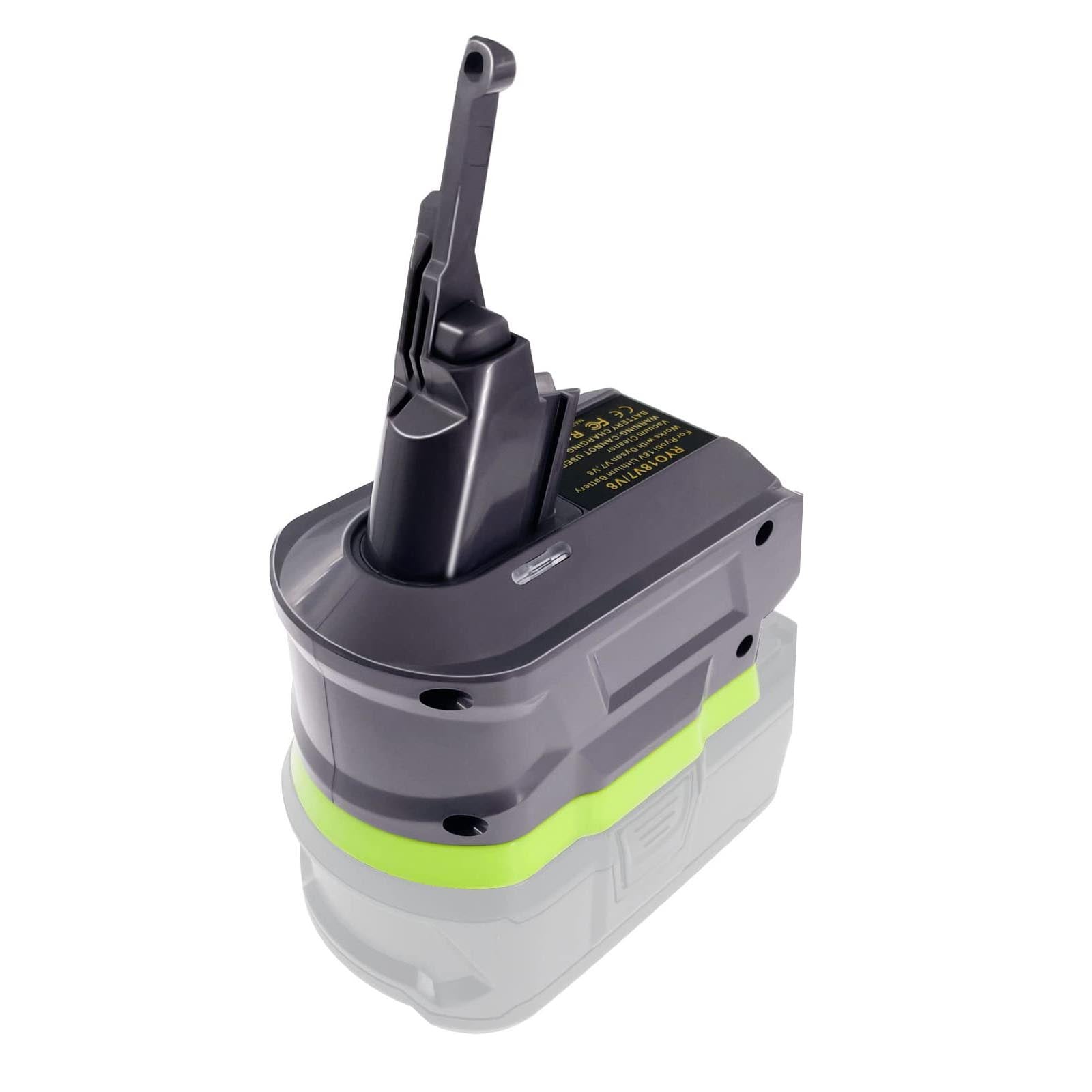Adaptateur de batterie Ryobi 18V vers Dyson V8