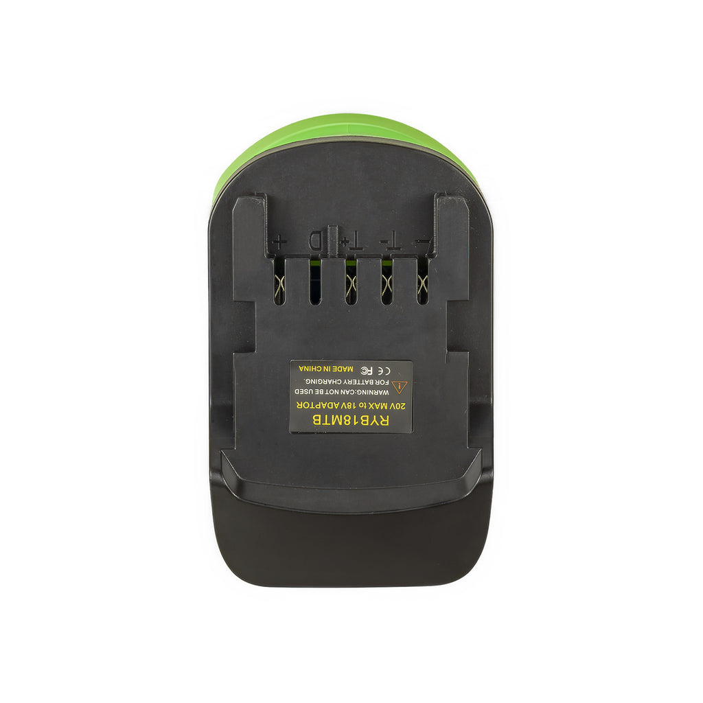 Ryobi 18V ONE+ to Metabo CAS 18V battery adapter - Metabo tool-side connection