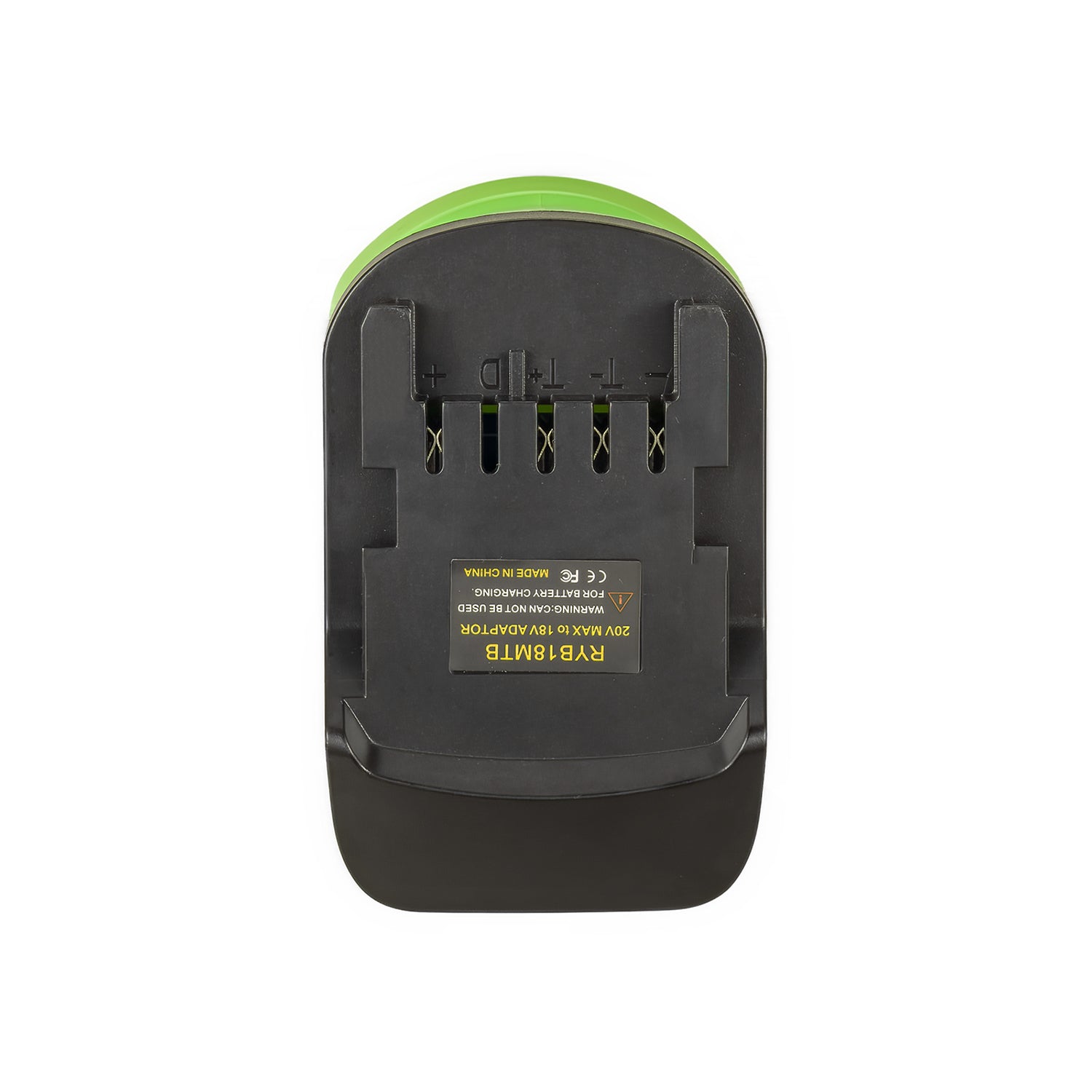 Ryobi 18V ONE+ to Metabo CAS 18V battery adapter - Metabo tool-side connection