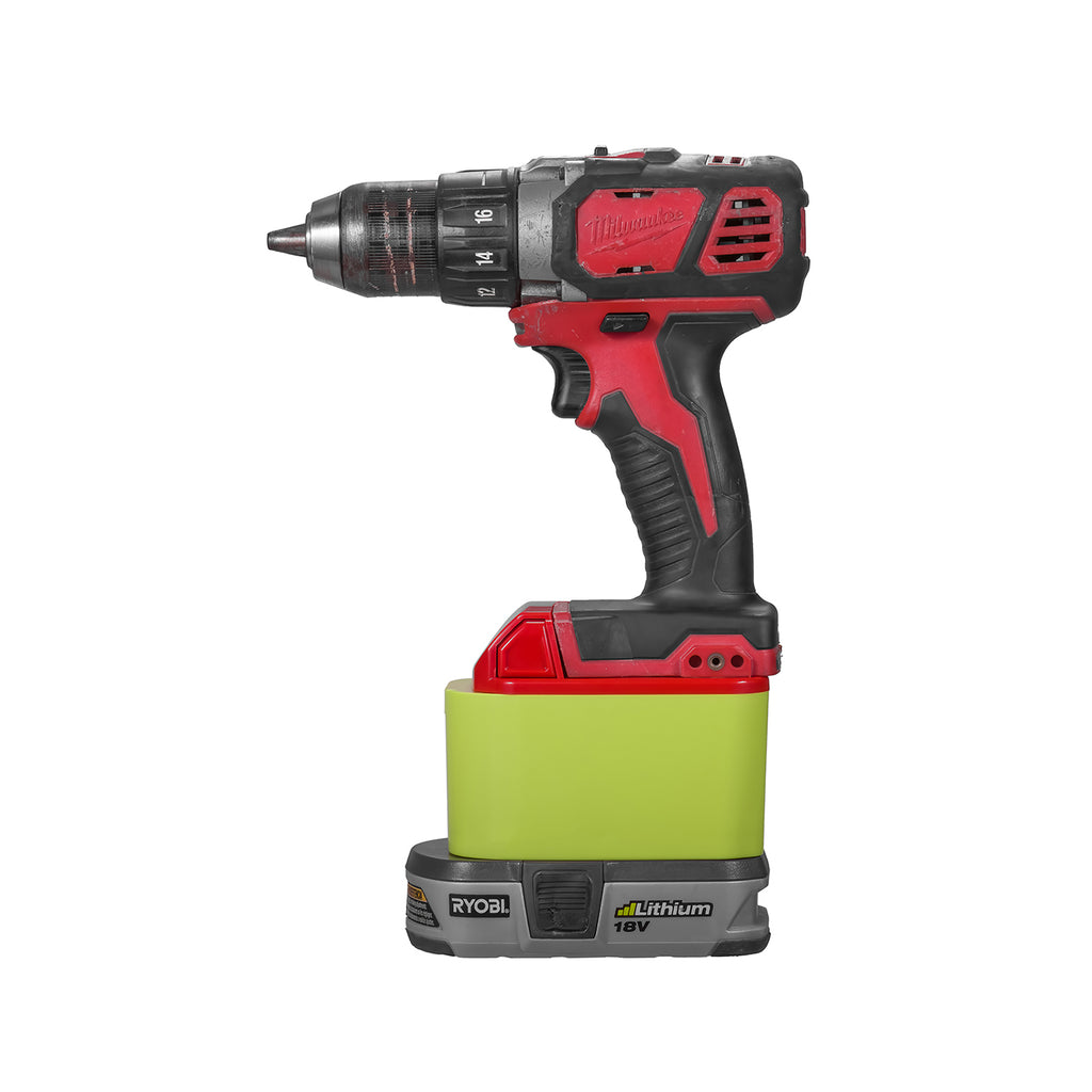 Ryobi 18V ONE+ vers Milwaukee M18 Adaptateur de batterie