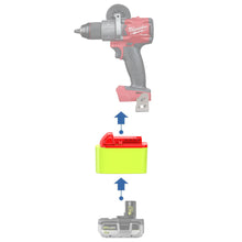 Charger l&#39;image dans la galerie, Ryobi 18V à Milwaukee 18V Adaptateur de Batterie
