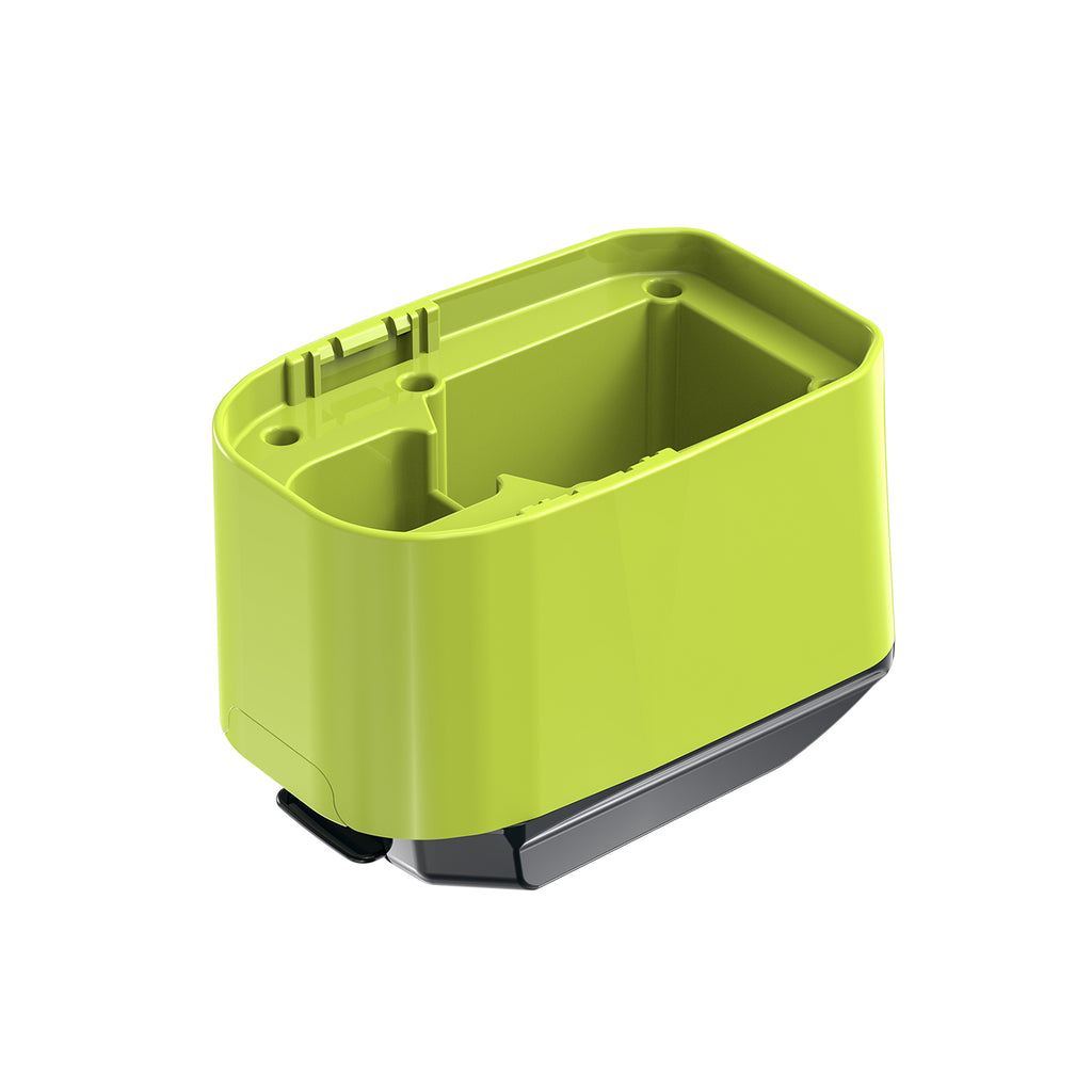 Ryobi 18V ONE+ to WORX 20V PowerShare (Orange) battery adapter - battery-side connection, molded ABS cavity, screw bosses