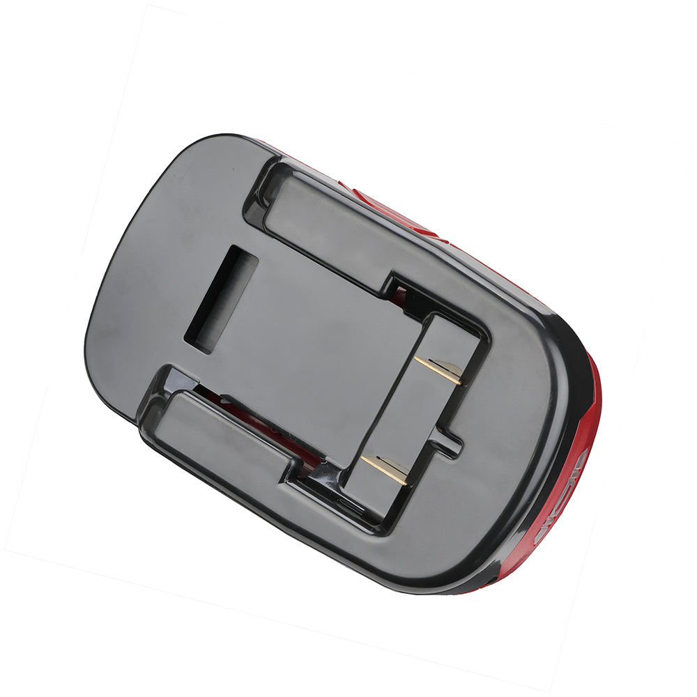 Stanley V20 to Craftsman 19.2V C3 Ni-Cd battery adapter - battery-side connection with twin copper blades